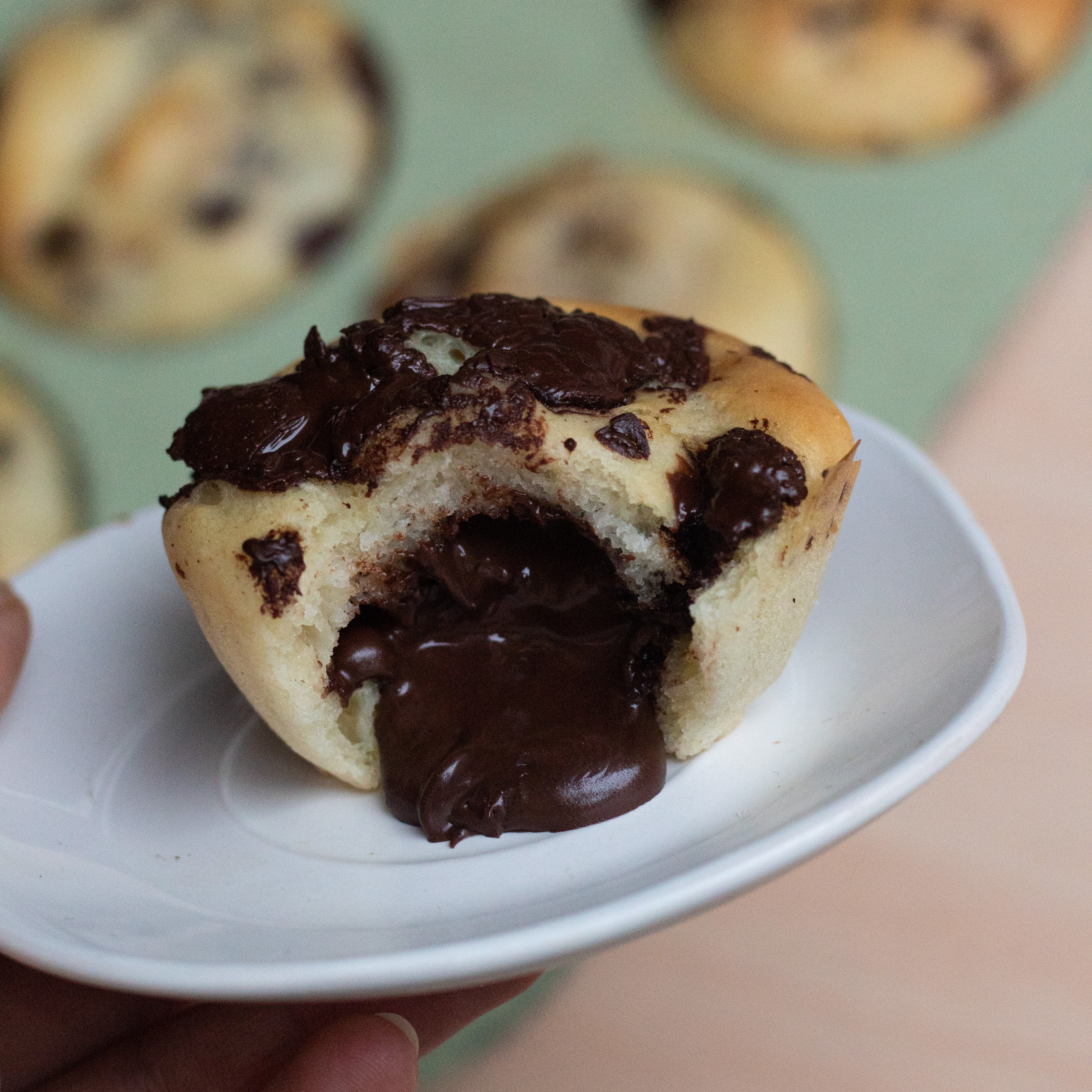 Muffins Vegans Fourres Au Chocolat Moelleux Et Faciles Healthy Lalou