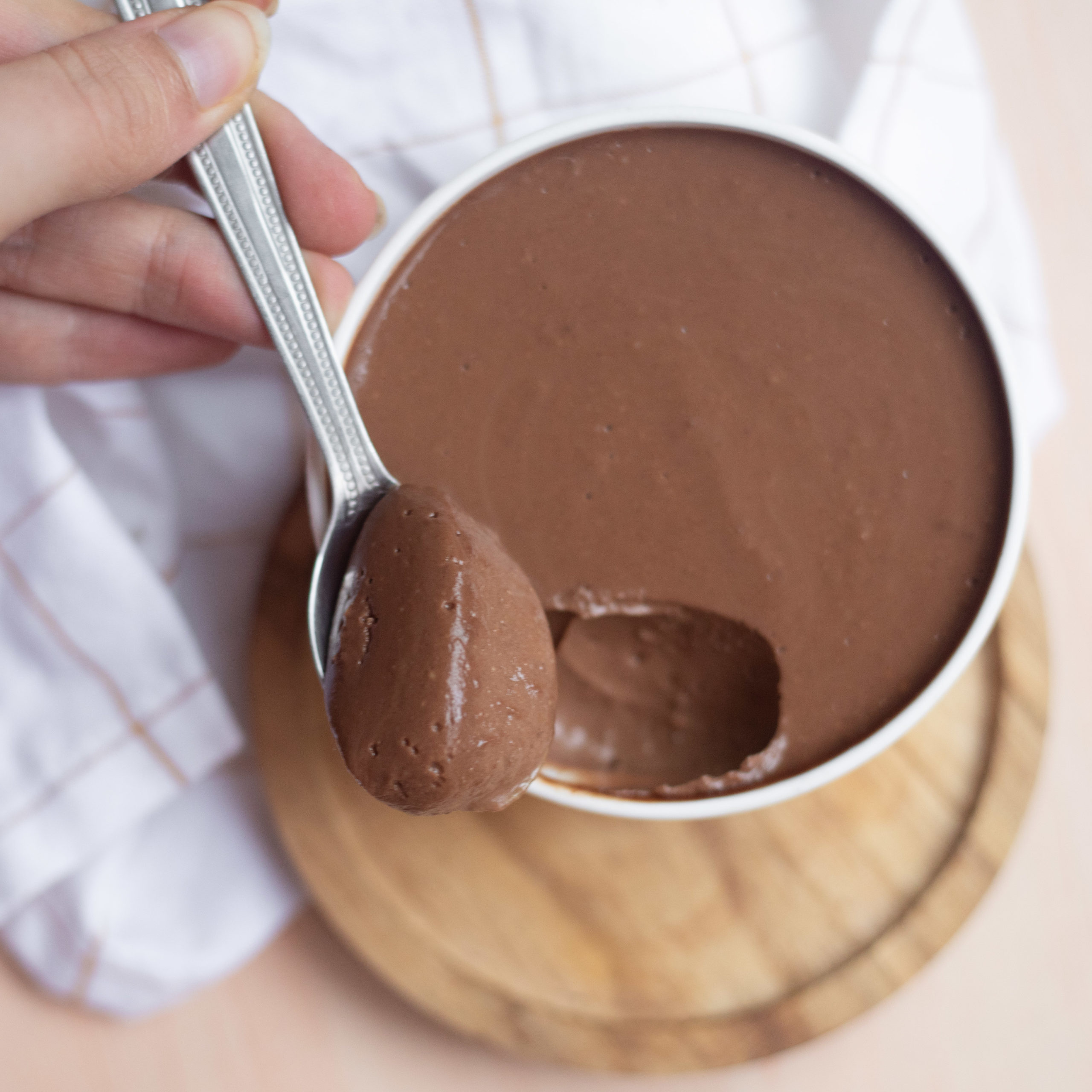 Crème dessert chocolat 2 ingrédients – Healthy Lalou