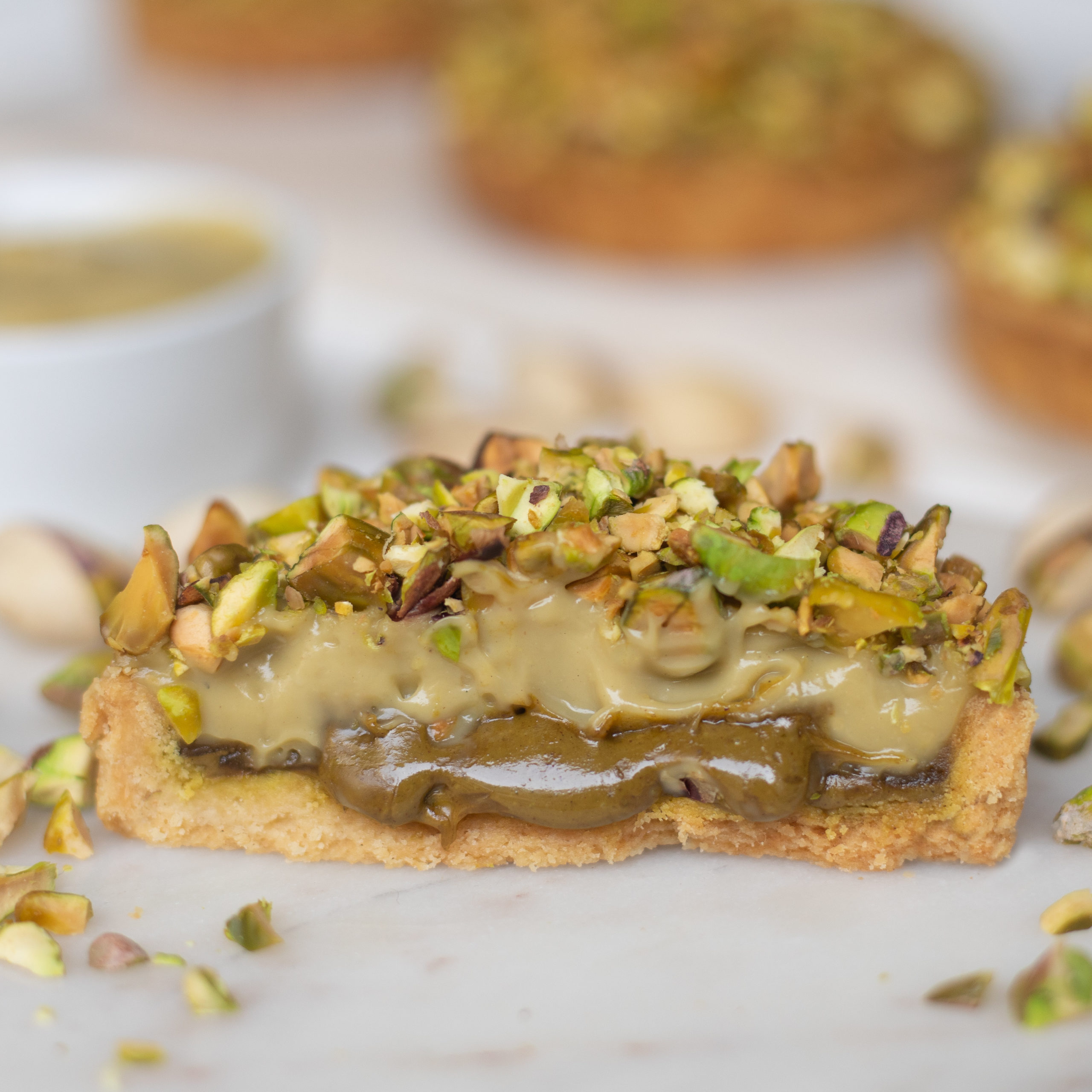 Tartelette 100% pistache – Healthy Lalou
